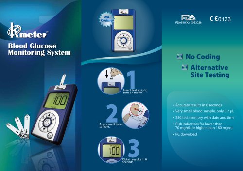 OKmeter Blood Glucose Monitoring System