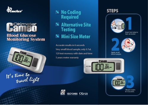 OKmeter Cameo Blood Glucose Monitoring System