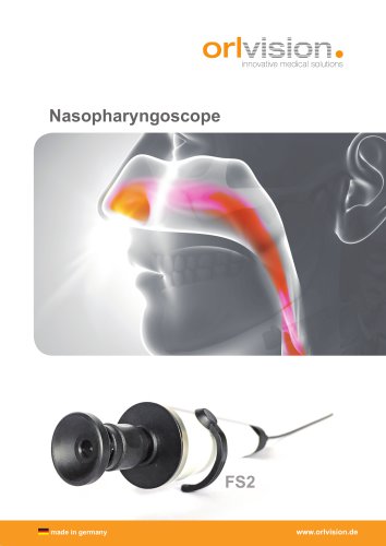 nasopharyngoscope | flexible fibrescope