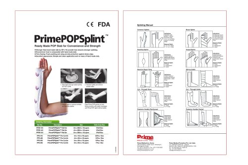 PrimePOPSplint