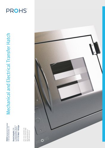 Mechanic/Electrical Transfer Hatch/Passbox