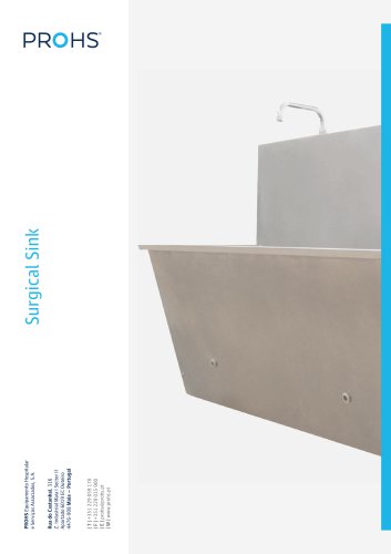 Scrub Sink - Surgical