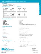 Specification Sheet: QBC Autoread Plus