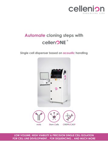 cellenion for cloning