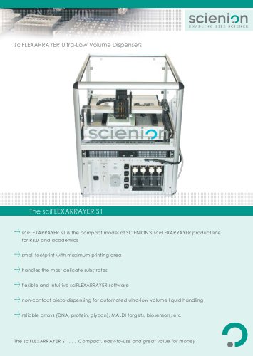 sciFLEXARRAYER S1