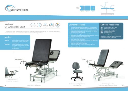 Medicare GP Gynaecology Couch