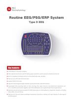 Routine EEG PSG ERP System TYPE D EEG