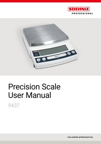 Precision scale Conformity assigned 9437