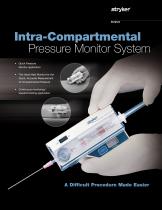 Intra-Compartmental Pressure Monitor - 1