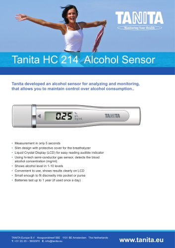 HC-214 ALCOHOL SENSOR