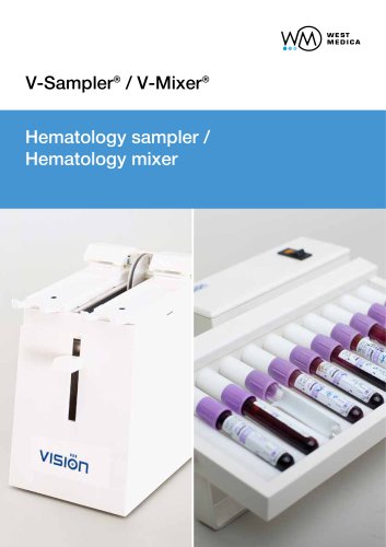 V-Sampler® / V-Mixer® — Hematology sampler / Hematology mixer