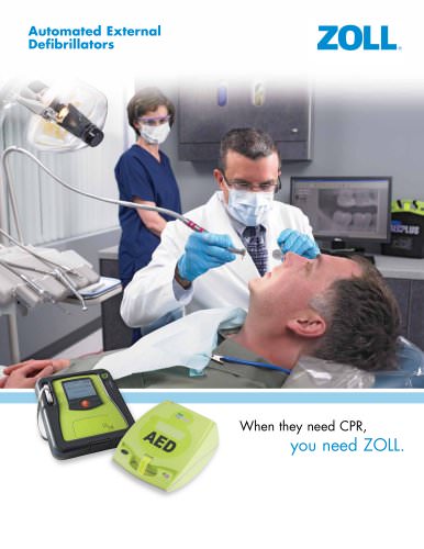 AED Brochure for Dental Offices