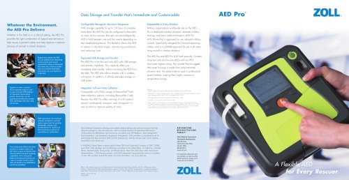 AED Pro Brochure
