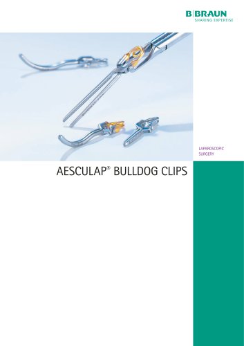 AESCULAP®  BULLDOG CLIPS