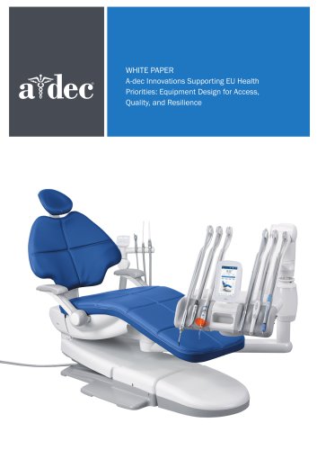 A-dec innovations supporting EU health priorities