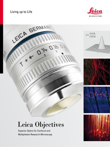 Leica TCS SP8 Objective