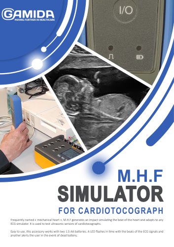 M.H.F Simulator for cardiotocographie