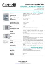 EMOTECA TWIN 1500 ECT-F TOUCH