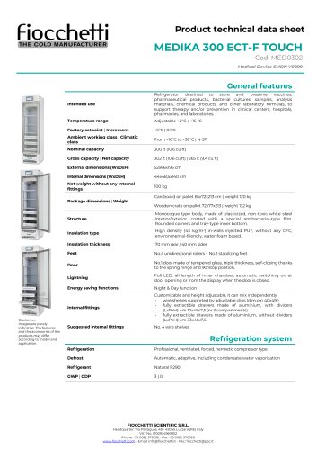 MEDIKA 300 ECT-F TOUCH