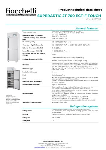 SUPERARTIC 2T 700 ECT-F TOUCH