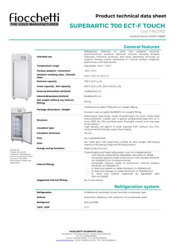 SUPERARTIC 700 ECT-F TOUCH