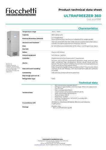 ULTRAFREEZER 360