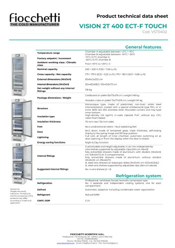 VISION 2T 400 ECT-F TOUCH