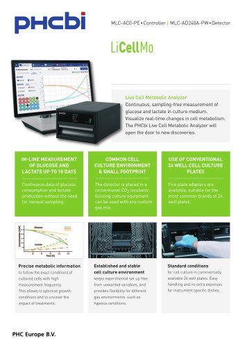 LiCellMo - MLC-AC0-PE&bull;Controller / MLC-AD240A-PW&bull;Detector