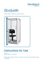 Manual Bodystik™ Bodyplethysmograph