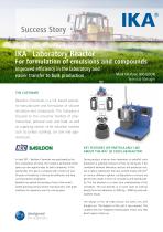 IKA® Laboratory Reactor For formulation of emulsions and compounds