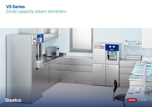 VS Series Small capacity steam sterilizers