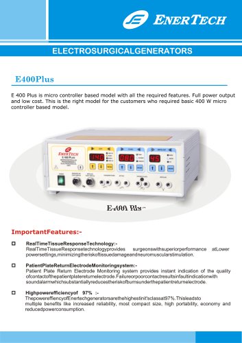 E400 Plus