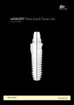 Zirconia implant – whiteSKY Alveo Line & Tissue Line