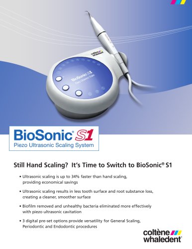 BioSonic S1 Piezo