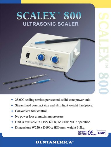 SCALEX 800 ULTRASONIC SCALER