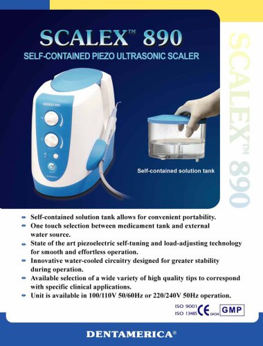 SCALEX 890 Self-Contained Piezo Ultrasonic Scaler