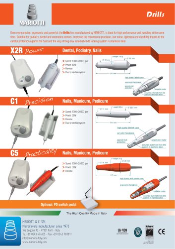 drills for nails and podology podiatry