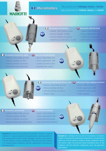 X2 Micromotors