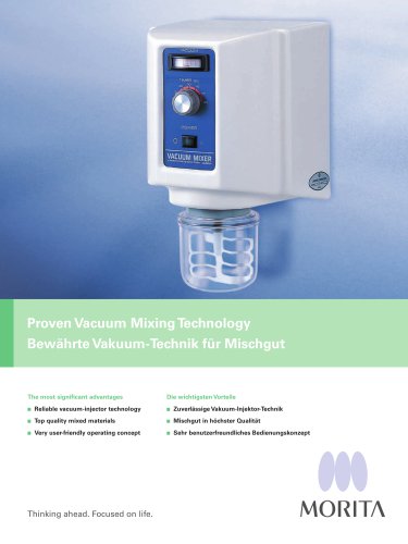 Proven Vacuum Mixing Technology