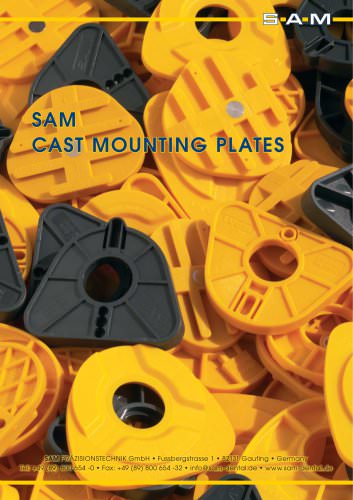 SAM Cast Mounting Plates