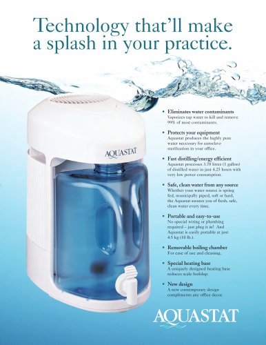 AQUASTAT Water Distiller