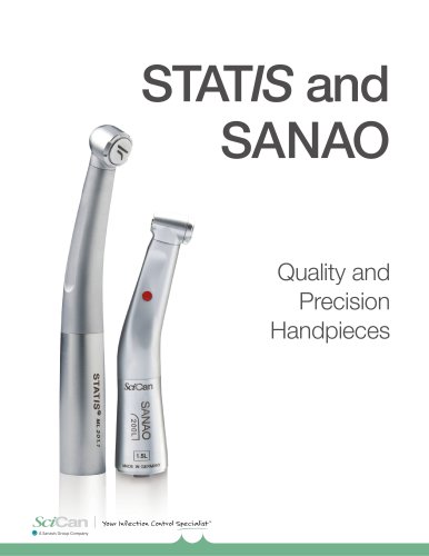 SANAO low-speed air-driven and electric handpieces