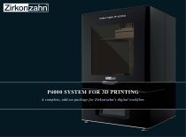 Insert Printer P4000 for 3D printing