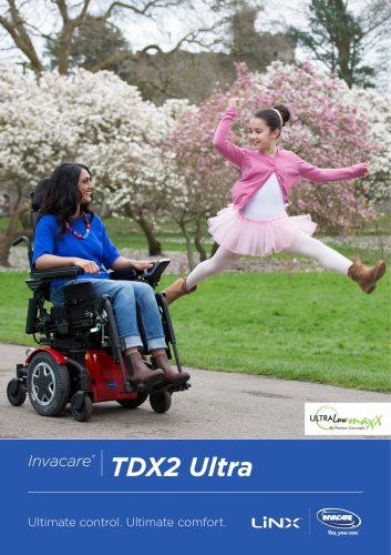 INVACARE - TDX2 ULTRA - POWER WHEELCHAIR - BROCHURE