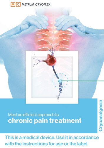 Cryo-S Painless for chronic pain