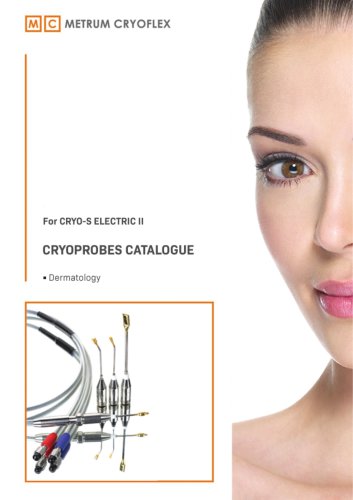 Dermatological probes for Cryo-S Electric II