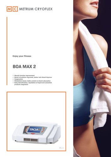 Sports massage with BOA MAX 2