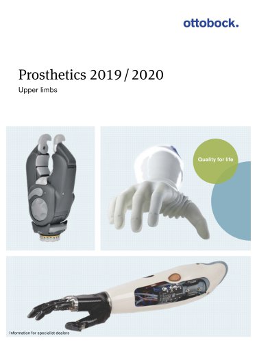 Prosthetics  - Upper limbs