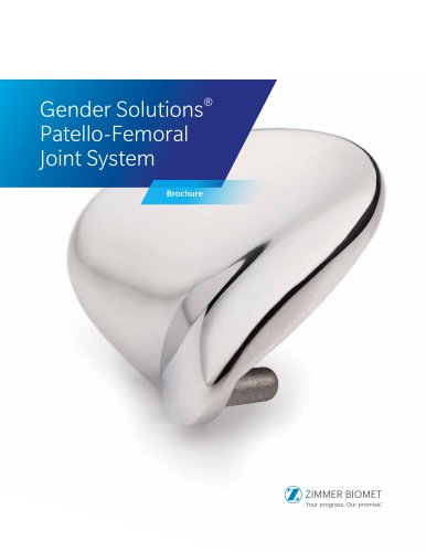 Gender Solutions® Patello-Femoral Joint System