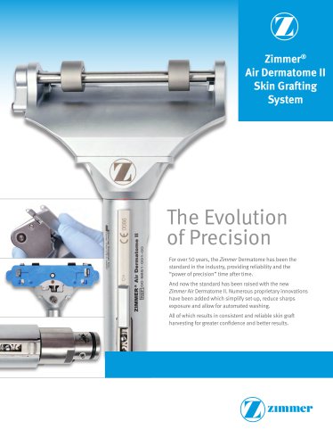 Zimmer Air Dermatome II Skin Grafting System